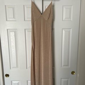 Champagne Maxi Dress